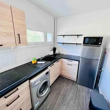 Les Facs : Apt 6 Prs, 3 Ch, Balcon Et Parking דירה דיז'ון